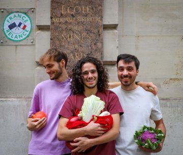 Titouan Palomino lance son entreprise : Quasimodo, pour lutter contre le gaspillage alimentaire.