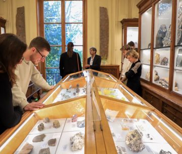 Visite du musée de Minéralogie de Mines Paris-PSL