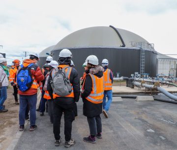 Methanization to recover local organic waste