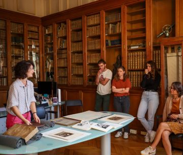 Visite de la Bibliothèque Mines Paris-PSL