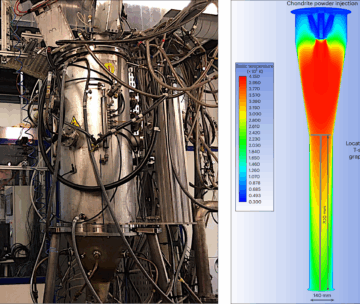Le plasma thermique aide à l’étude de la formation des planètes