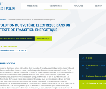 Une semaine pour comprendre et modéliser la décarbonation des systèmes multi-énergie