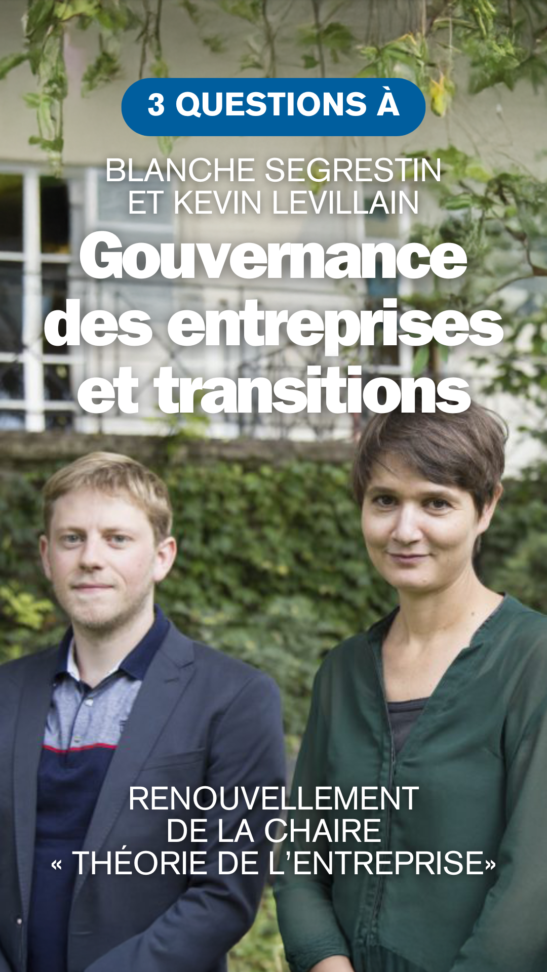 Why rethink corporate governance? | Chair in Business Theory