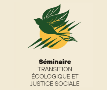 [Seminar] Ecological transition and social justice
