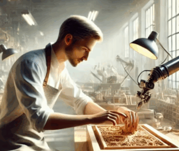 Quel avenir pour les gestes professionnels des artisans et opérateurs face à la robotique ?