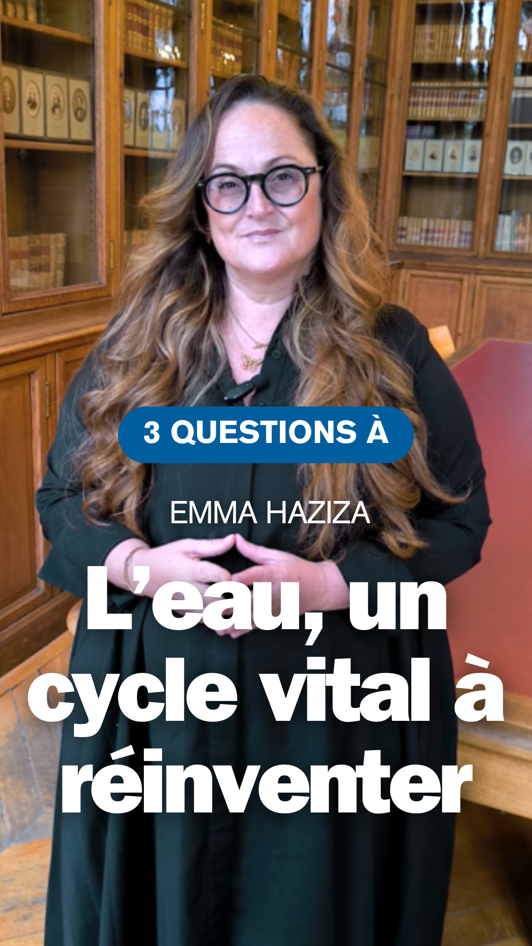 Water Leadership Program : 3 questions à Emma Haziza hydrologue (Mines Paris – PSL)