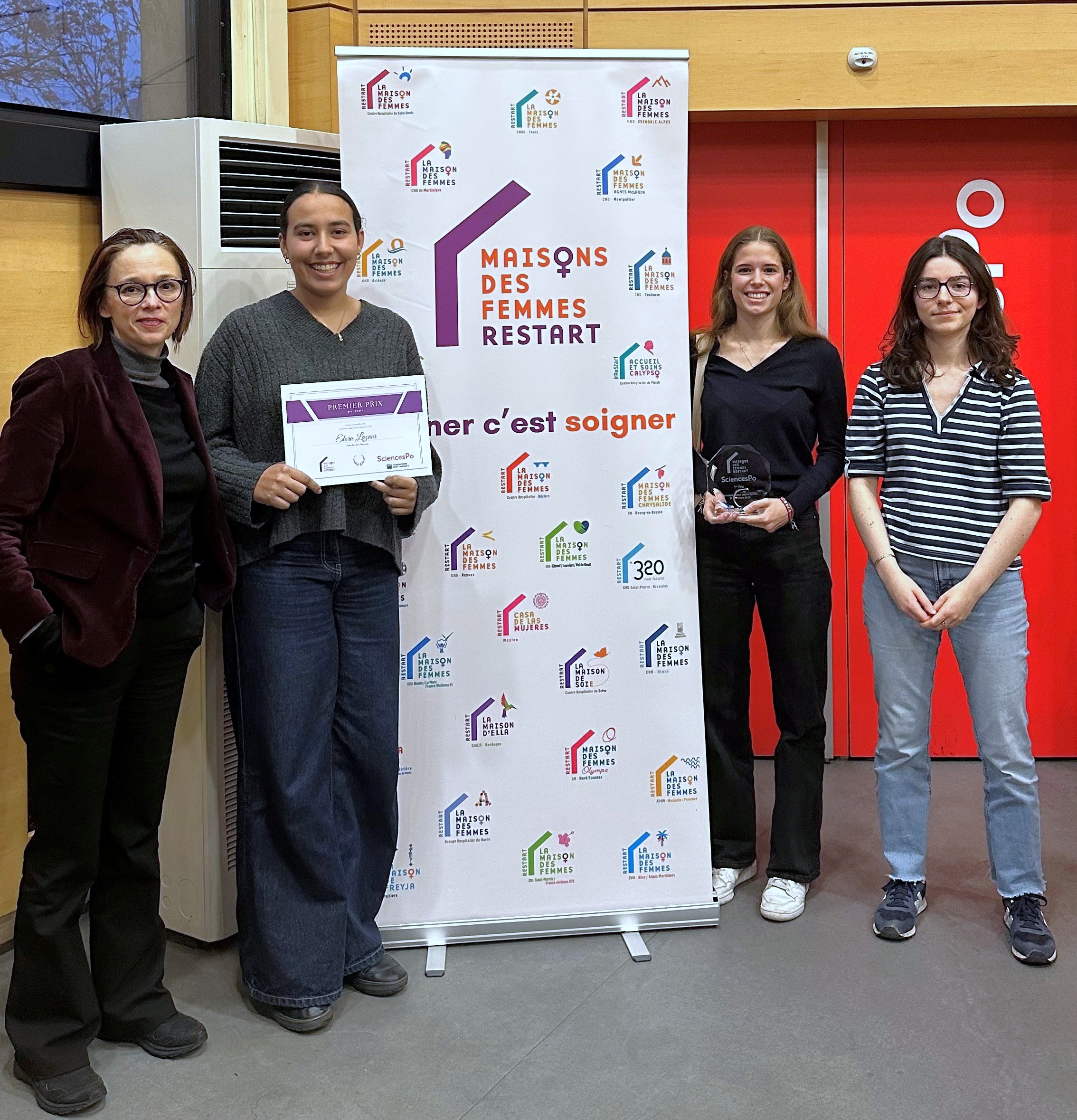 VSS dans l’enseignement supérieur : la communauté Mines Paris – PSL s’engage et les élèves remportent le premier prix du concours 