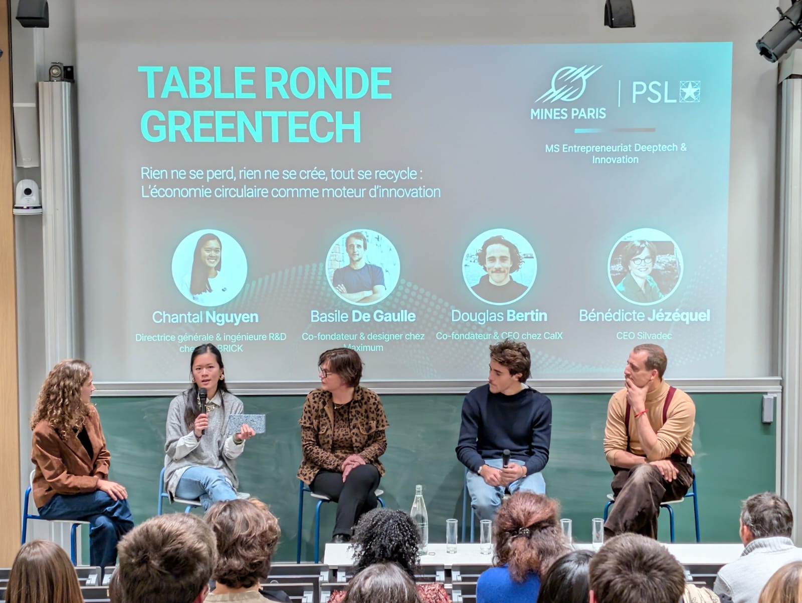 Repenser les déchets comme des ressources industrielles : Table Ronde Greentech