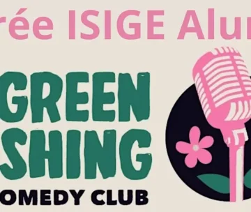 [Soirée ISIGE Alumni] Greenwashing Comedy Club