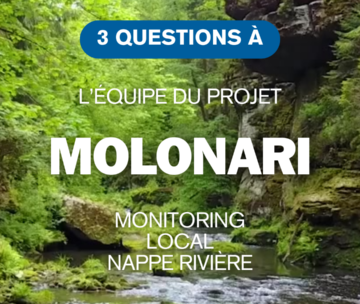 Le projet MOLONARI : 3 questions pour comprendre comment surveiller les rivières de l’intérieur