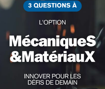 Mechanics & Materials Option: three questions for engineering students