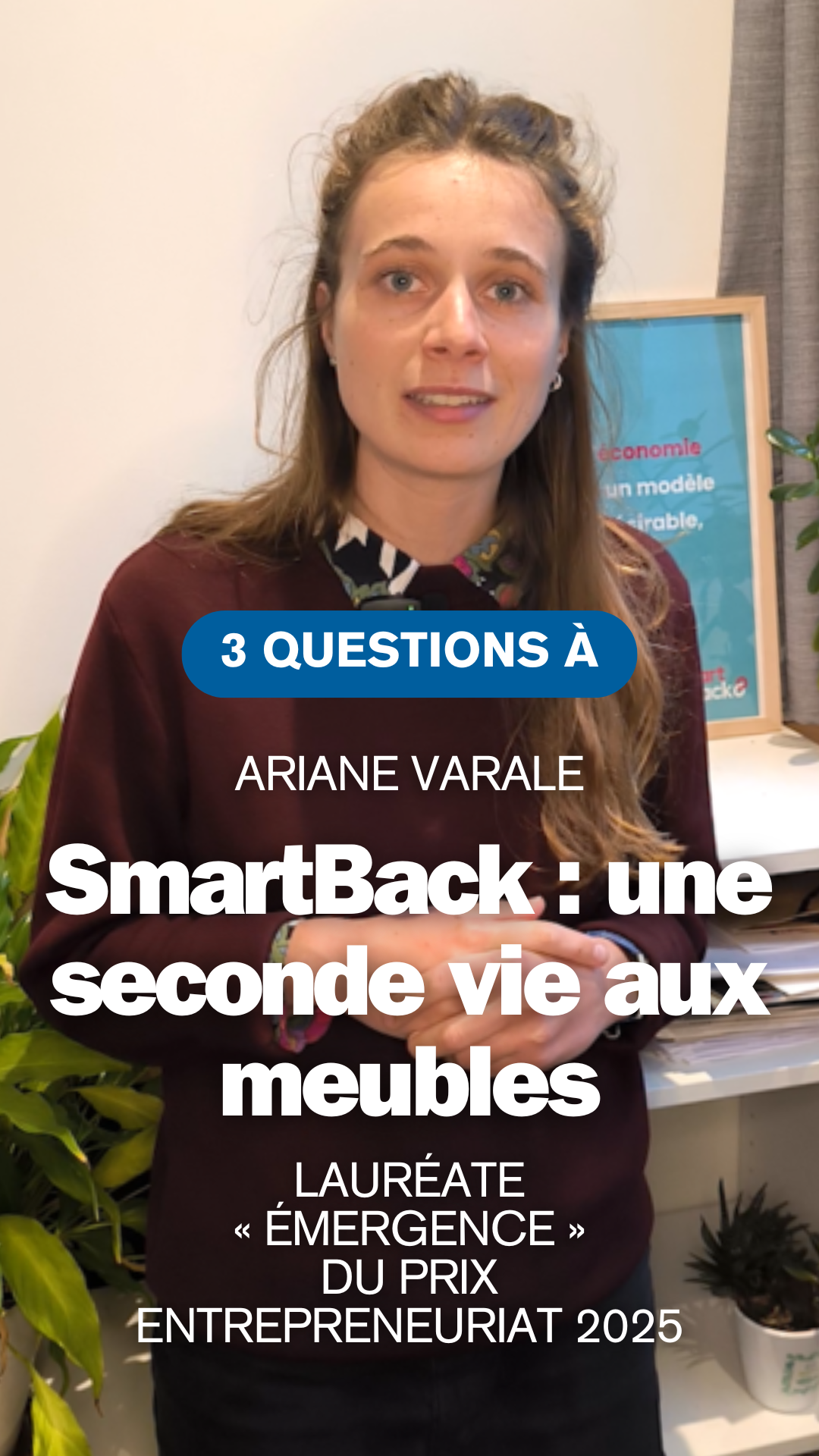 Circular economy: 3 questions for Ariane Varale (Smart Back)