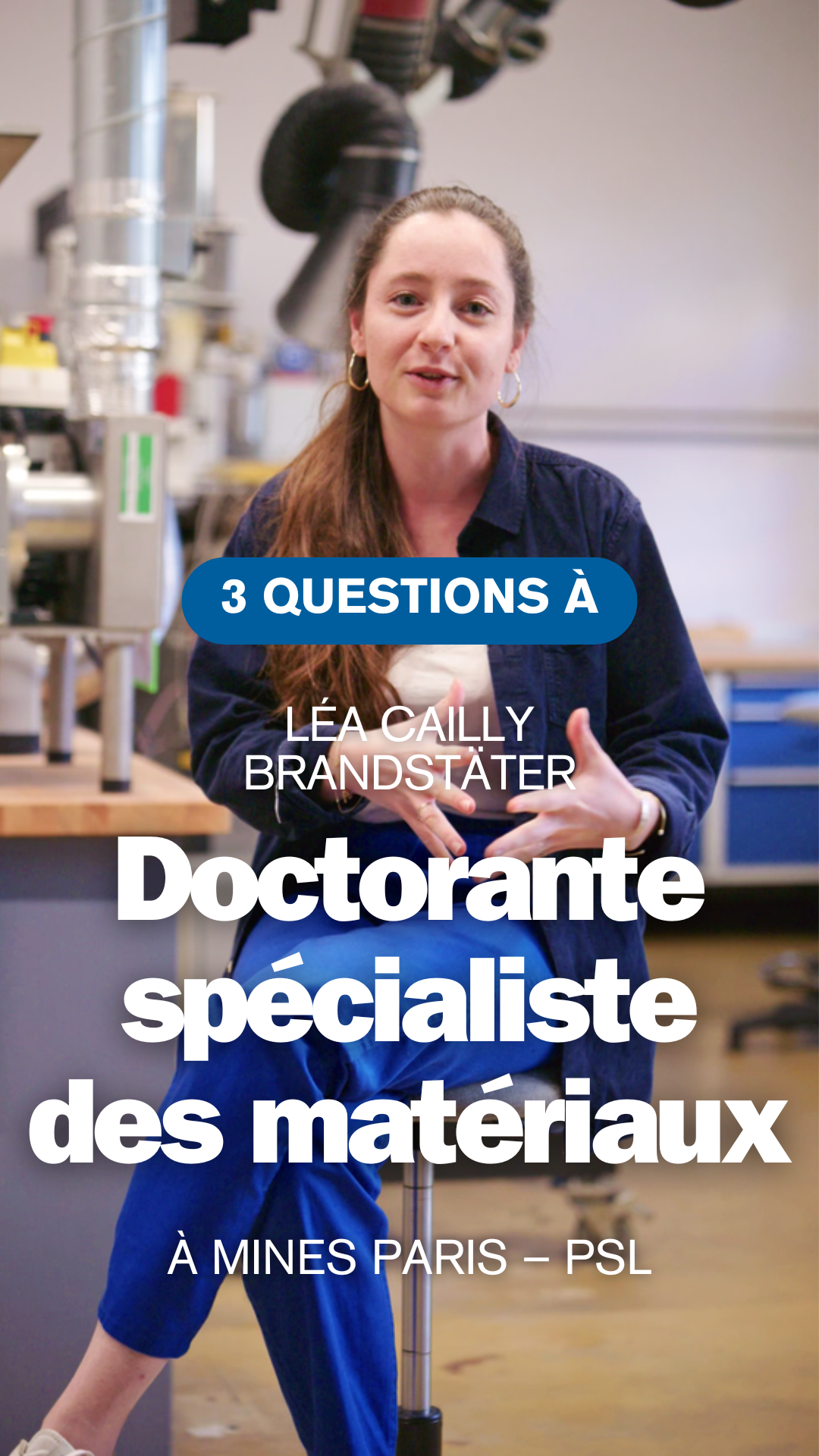 Materials & Rheology at Mines Paris – PSL: 3 questions for Léa Cailly Brandstäter, PhD student (CEMEF)